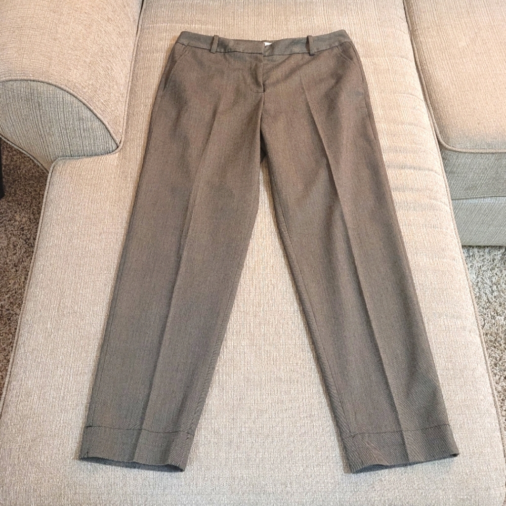 Calvin Klein Dark Grey Work Career Pants Trousers Size 8